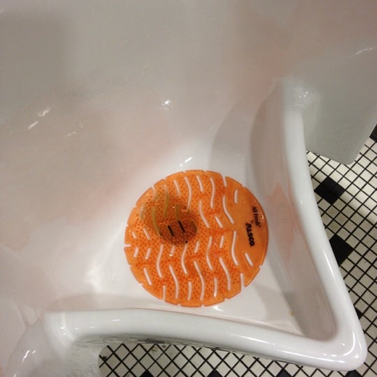 The urinal cakes in the urinals smell so good I feel bad that girls don't get the chance to urinate on them and soak in the fragrance of their aroma.