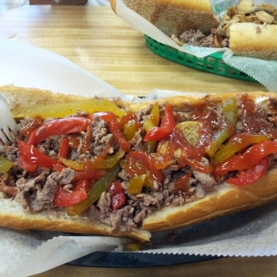 Photo taken at Pudge&#39;s Steaks and Hoagies by David H. on 8/12/2012
