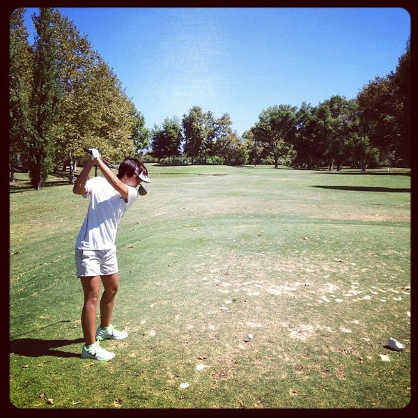 Photo taken at Lake Forest Golf and Practice Center by Kris C. on 9/7/2012