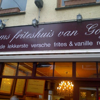 Photo taken at Vlaams Friteshuis van Gogh by Willem W. on 2/18/2012