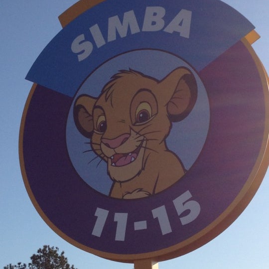 Simba Parking Lot Lake Buena Vista, FL