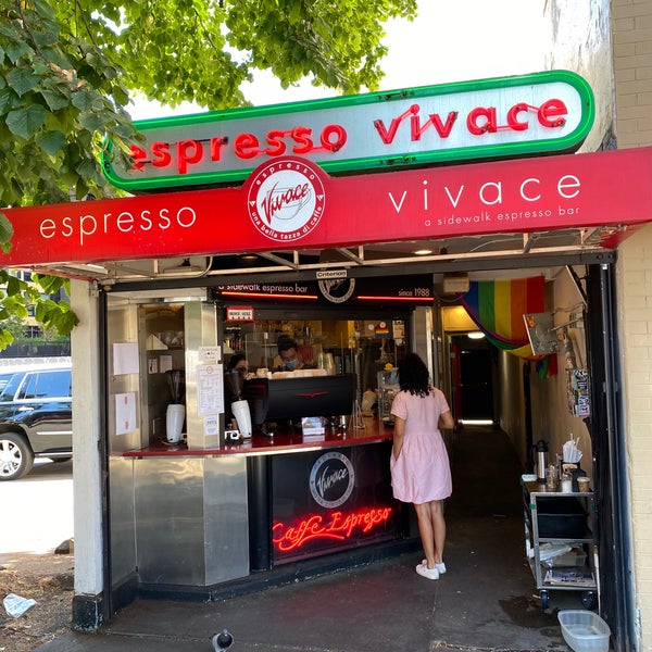 Espresso Vivace Sidewalk Bar Capitol Hill Seattle, WA