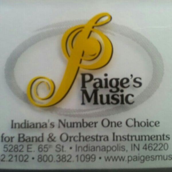 Photo taken at Paige&#39;s Music by Rex E. on 2/11/2014