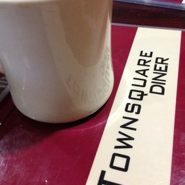 Photo taken at Townsquare Diner by Geneo on 1/26/2013