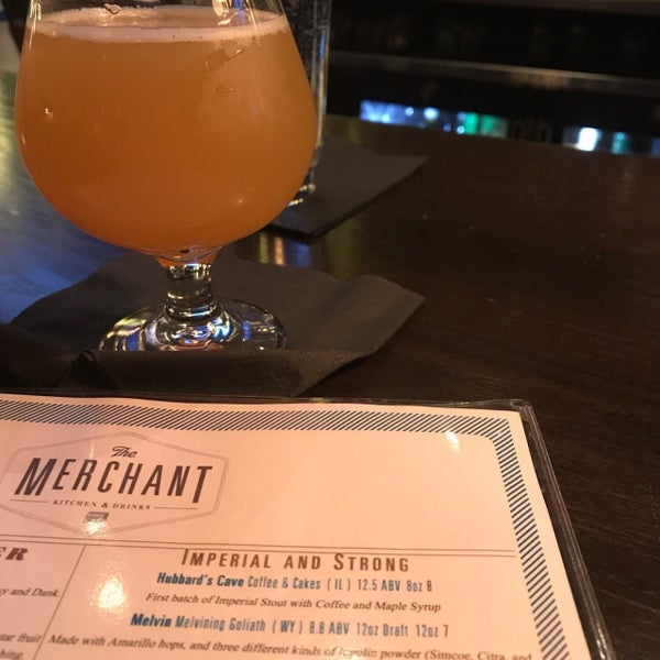 Photo taken at The Merchant Kitchen &amp; Drinks by Geneo on 4/16/2019
