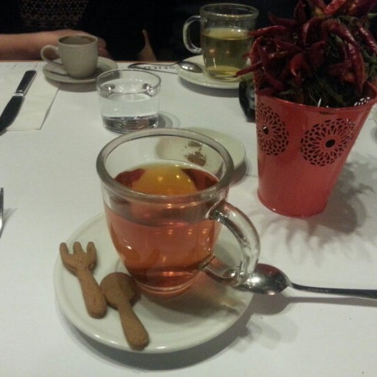 Photo taken at Enstitu Restoran (Istanbul Culinary Institute) by Hayal O. on 12/14/2012