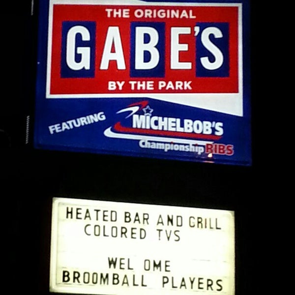 Photo taken at The Original Gabe&#39;s By The Park by Adrian P. on 1/24/2013