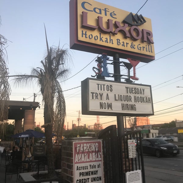 Photos at Cafe Luxor Hookah Bar & Grill Hookah Bar in Houston