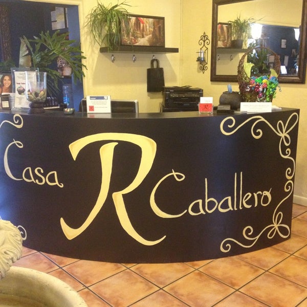 Photo taken at Casa R Caballero Salon &amp; Spa by Michael S. on 2/23/2013