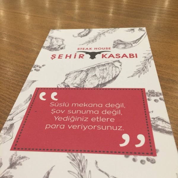 Foto tomada en Şehir Kasabı &amp; Steak House  por Gozde A. el 12/16/2017