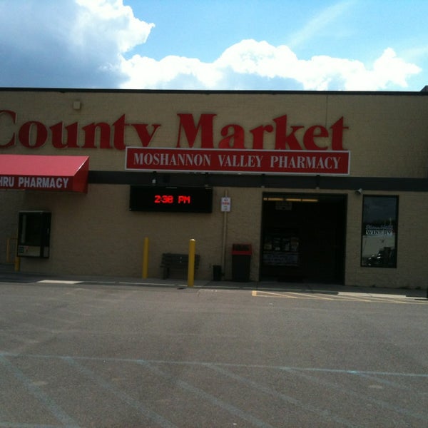 County Market (Now Closed) Grocery Store in Philipsburg