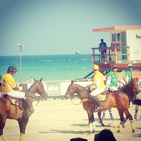 Photo taken at Miami Beach Polo World Cup by Kimberly F. on 4/26/2014
