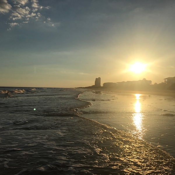 Photo taken at Ocean Isle Beach by Bec on 9/19/2018