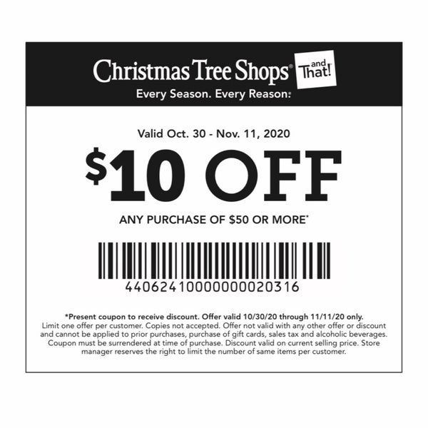 Christmas Tree Shops Gift Store