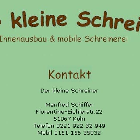kleine schreiner