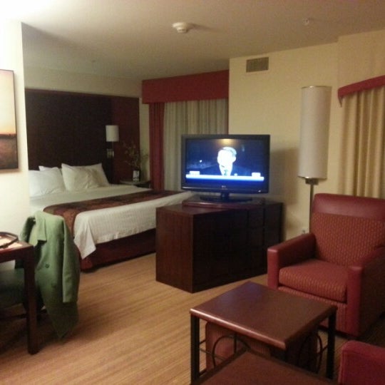 Photo taken at Residence Inn by Marriott Lincoln South by Julie H. on 11/6/2012