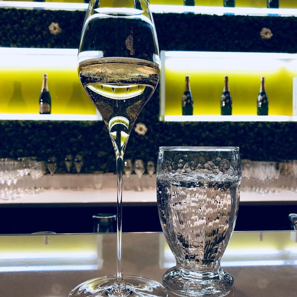 Champagne bar. Champagne bar