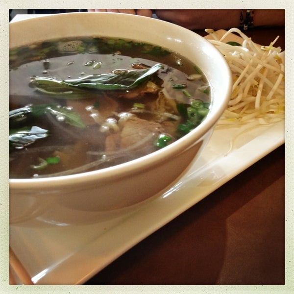 Photo taken at Pho V Noodle House &amp; Sushi by Becky H. on 12/30/2012