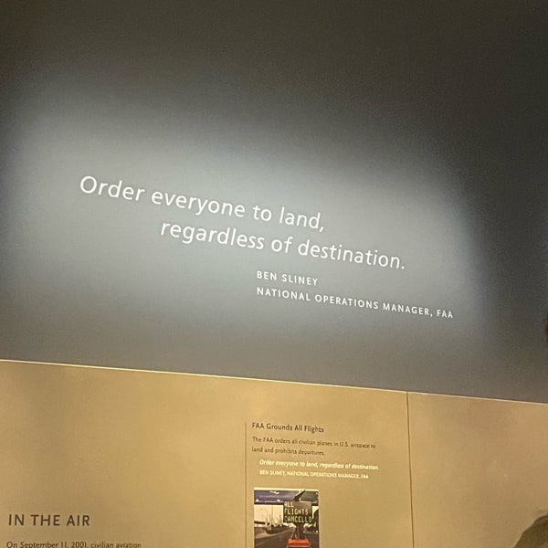 Photo taken at National September 11 Memorial Museum by Chelseaaaa J. on 4/2/2023