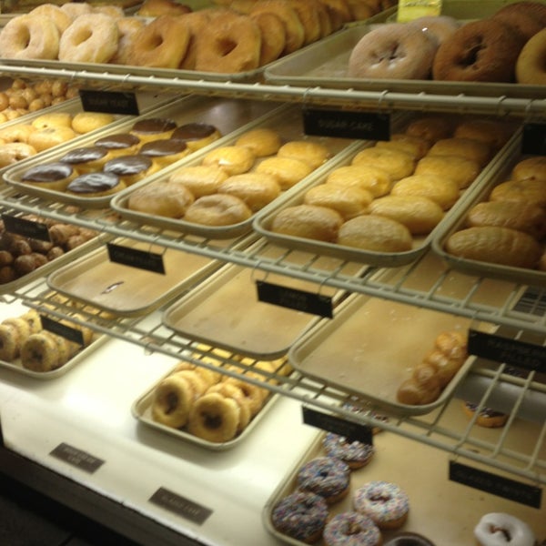Photo taken at Ken&#39;s Donuts by Anna Z. on 3/5/2013
