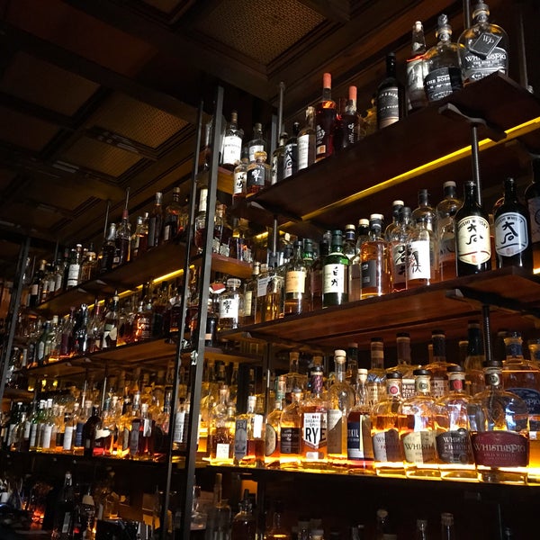 370 whiskey selection to choose from. Great vibe, nice music and tiny space (in a good way).