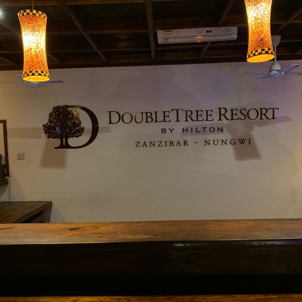 Photo taken at DoubleTree Resort by Hilton Hotel Zanzibar - Nungwi by Aptraveler on 9/12/2019