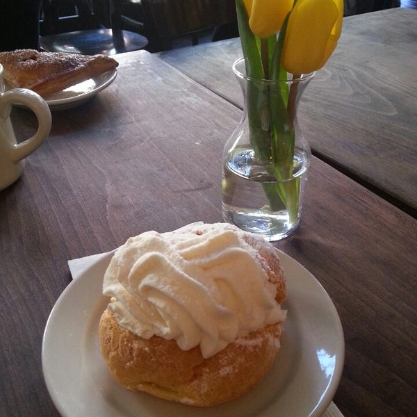 Photo taken at Panificio Bistro &amp; Bakery by Leah on 4/3/2013