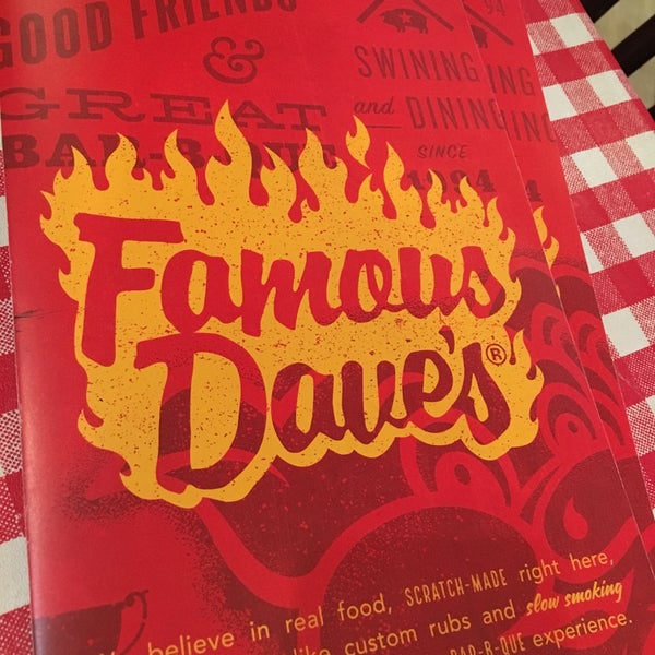 Photo taken at Famous Dave&#39;s by Find M. on 6/14/2017