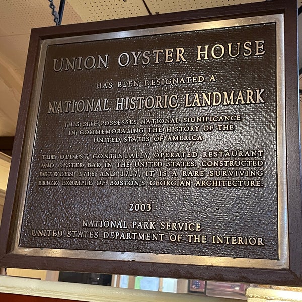 Photo taken at Union Oyster House by David S. on 10/7/2023