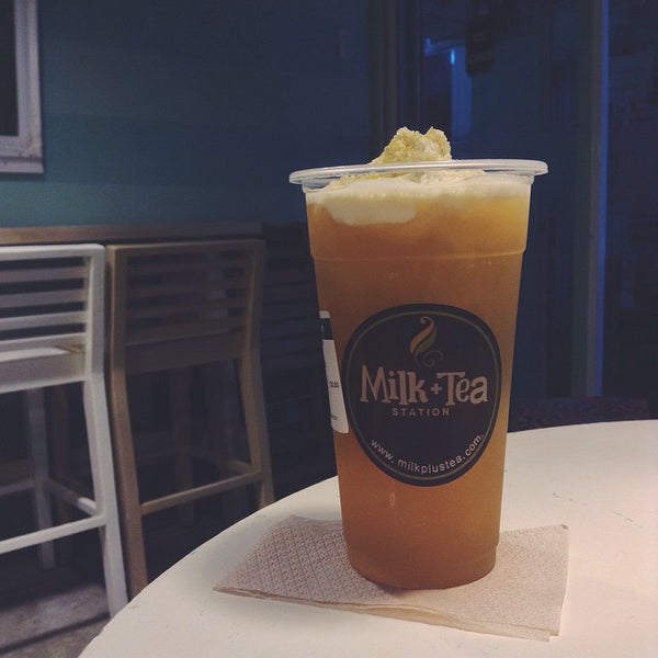 Photo taken at Milk+Tea Station Cebu by イキル・クモ☁︎ on 2/10/2015