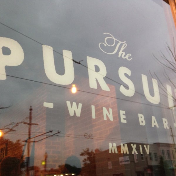 Photo taken at The Pursuit Wine Bar by David C. on 6/12/2014