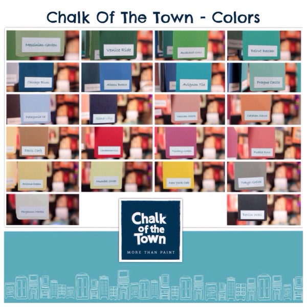 Great quality Decorative and restorative Paints @ Chalk Of The Town Athens.