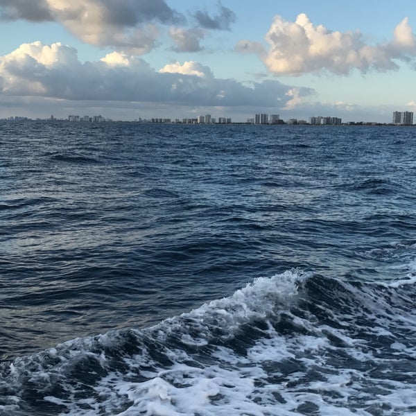 In the middle of the ocean. In the middle of the ocean
