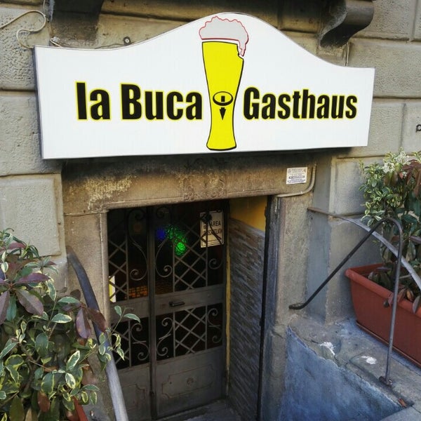 Photo taken at Pub La Buca Gasthaus by Luca G. on 4/15/2016