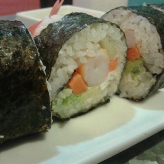 Photo taken at Tokyo Sushi Mid by Juliana C. on 1/8/2013