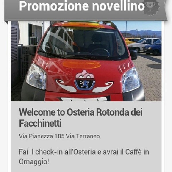 รูปภาพถ่ายที่ Osteria Rotonda dei Facchinetti โดย Silvio F. เมื่อ 1/28/2014