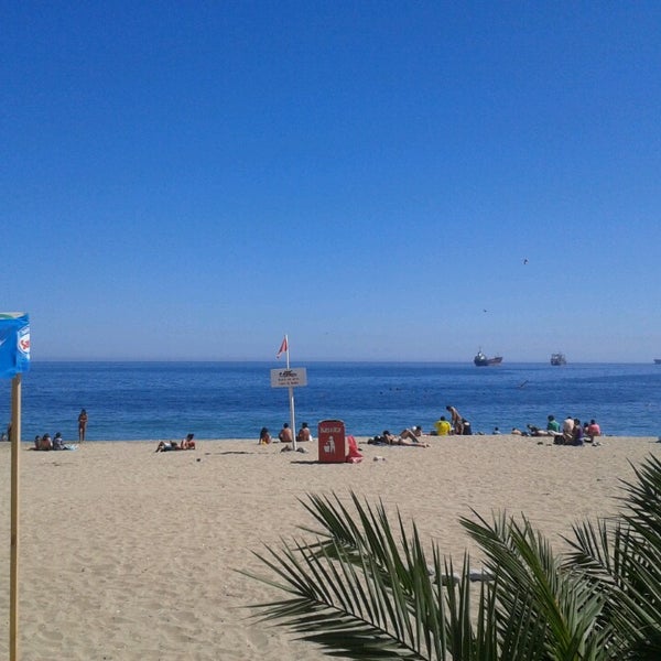 Photo taken at Playa Caleta Portales by Diana Nicole on 2/24/2013