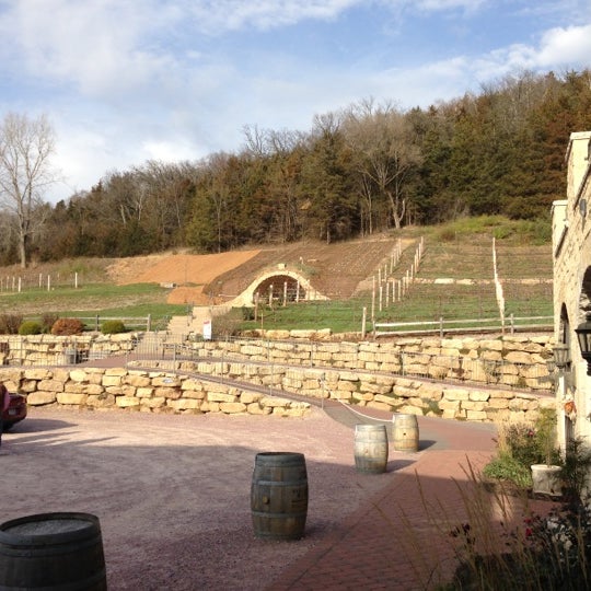 Photo taken at Wollersheim Winery by Kevin F. on 11/3/2012