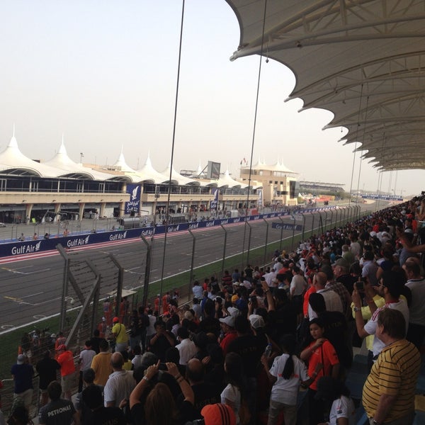Photo taken at Bahrain International Circuit by Sridharan V. on 4/21/2013