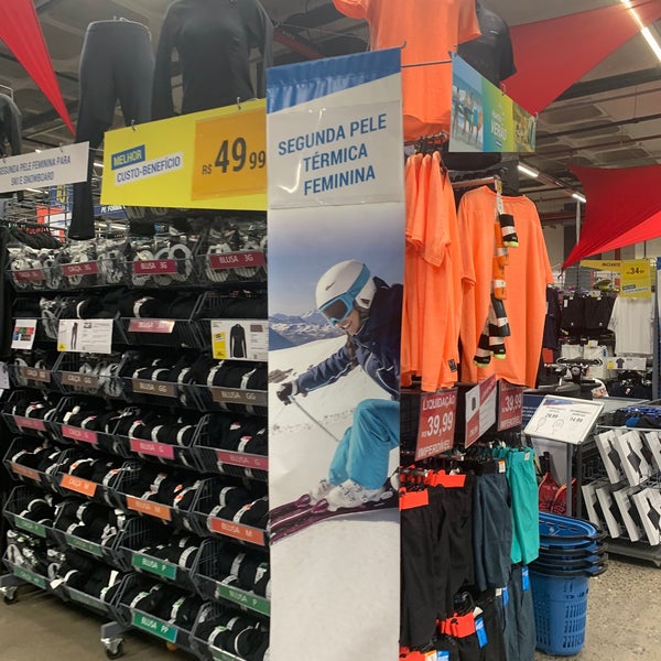 Decathlon na Avenida Paulista - Zíper chique