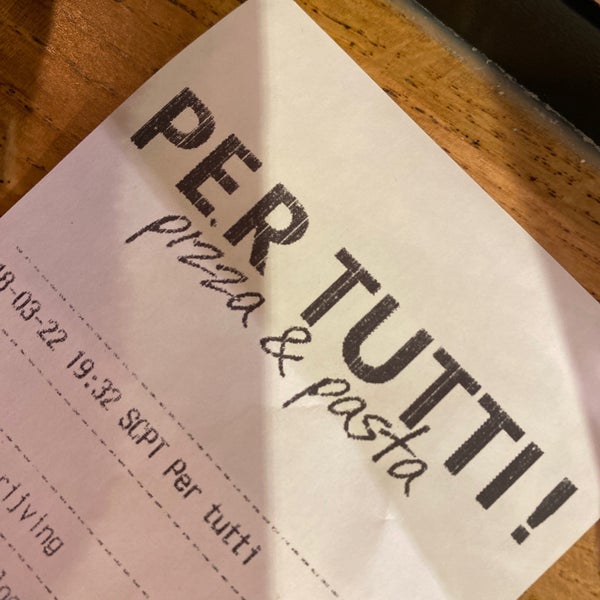 Photo taken at Per Tutti! by Matteo D. on 3/18/2022