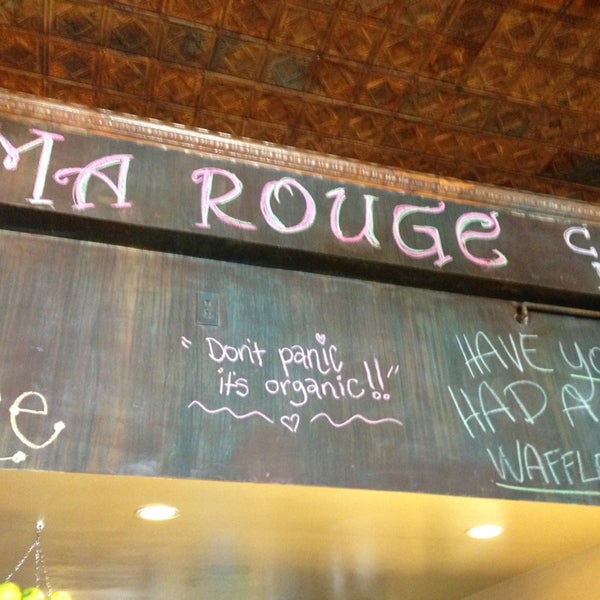 Photo taken at Ma Rouge Coffee House by Paige H. on 3/16/2013