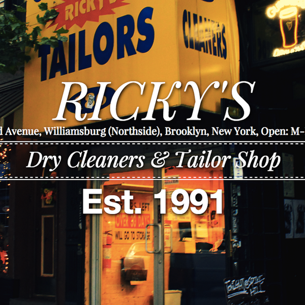Foto scattata a Ricky&#39;s Dry Cleaners &amp; Tailoring (Williamsburg, Brooklyn) da Ricky&#39;s Dry Cleaners &amp; Tailoring (Williamsburg, Brooklyn) il 3/27/2014