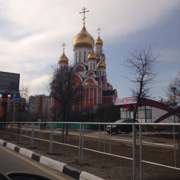 Храм Георгия Победоносца Краснодаре зимой