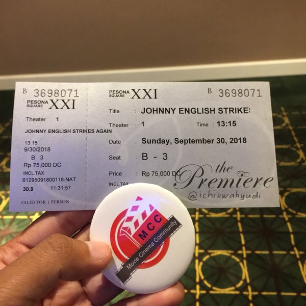 The Premiere Pesona Square Bioskop