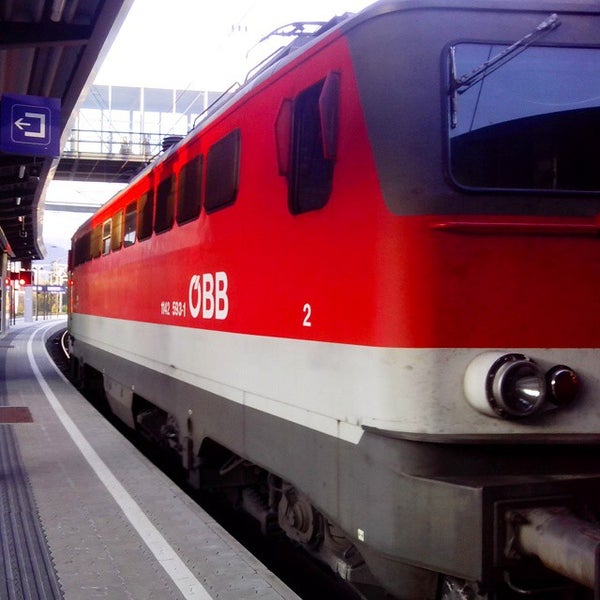 Photo taken at Bahnhof Bruck an der Mur by Stefan R. on 10/30/2014
