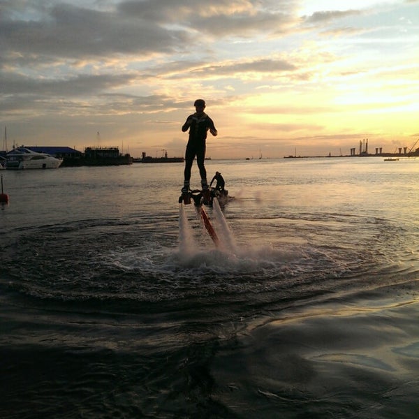 Photo taken at Flyboard by Илья Г. on 8/19/2014