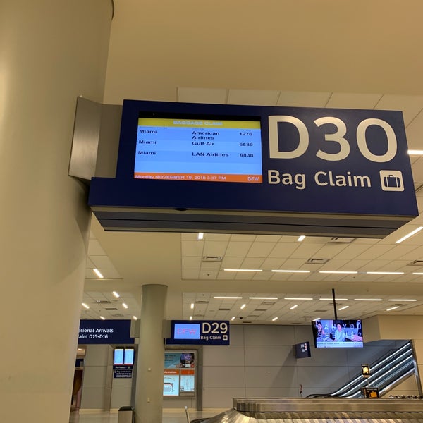 Dfw Airport Baggage Claim Map