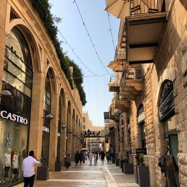 Photo taken at Mamilla Mall by Georgie R. on 9/14/2017