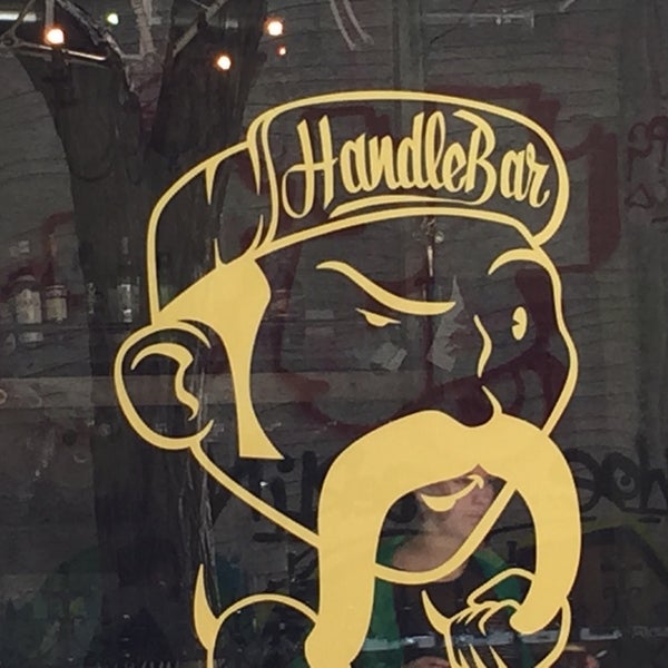 Photo taken at The Handlebar by Christos S. on 4/21/2015